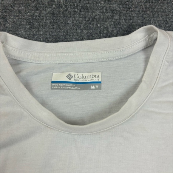 COLUMBIA Mens White Long Sleeved Omni-Shade shirt size: Medium - Picture 3 of 8